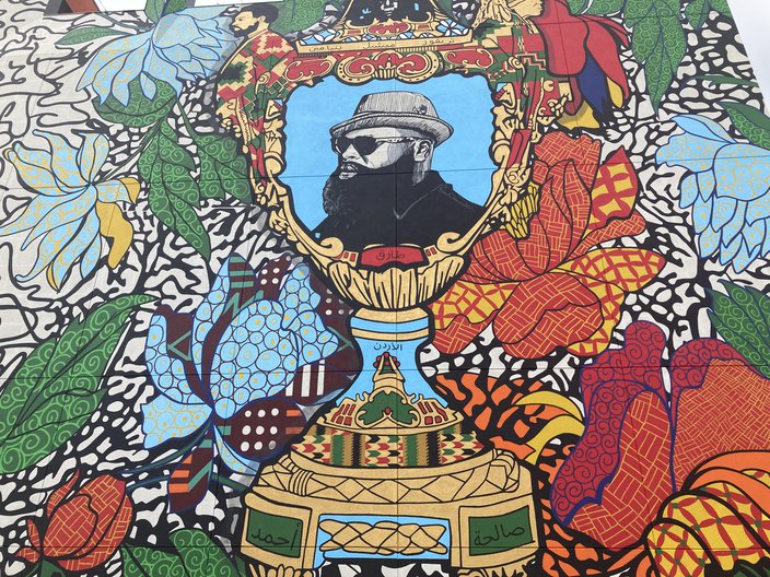 Black Thought Mural Two