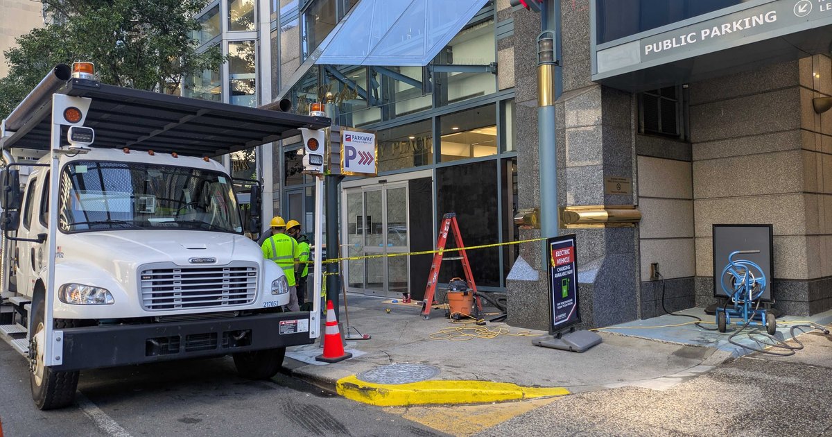 Shops at Liberty Place damaged after driver crashes into building