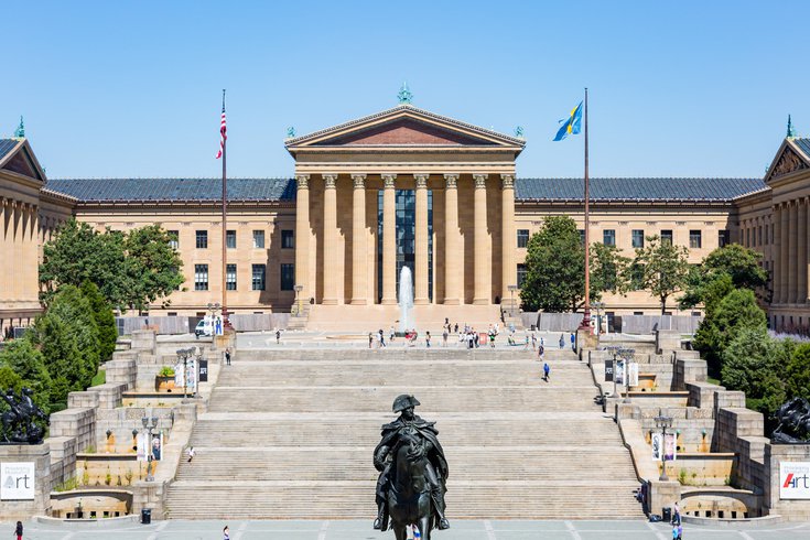 Philadelphia Museum of Art and Rocky Steps