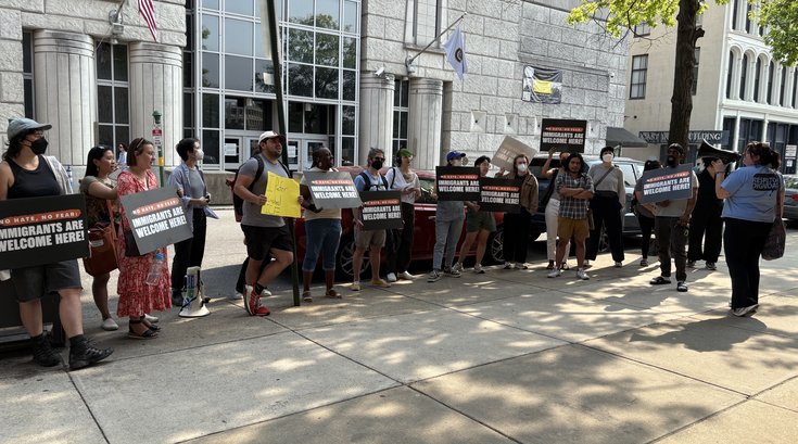 ICE protest