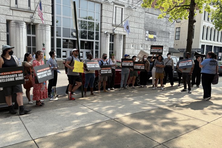 ICE protest