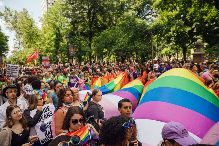 Pride parade road closures