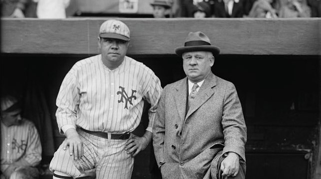 Babe Ruth John McGraw