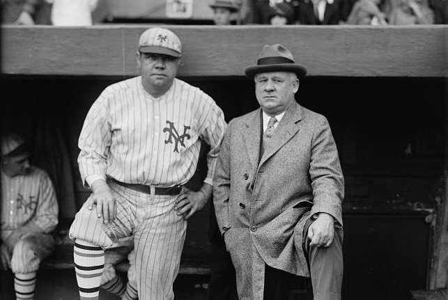Babe Ruth John McGraw