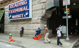 Reading Terminal Market plaza