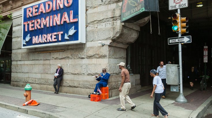 Reading Terminal Market plaza