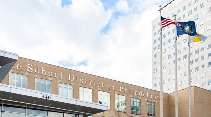 school district philly protest