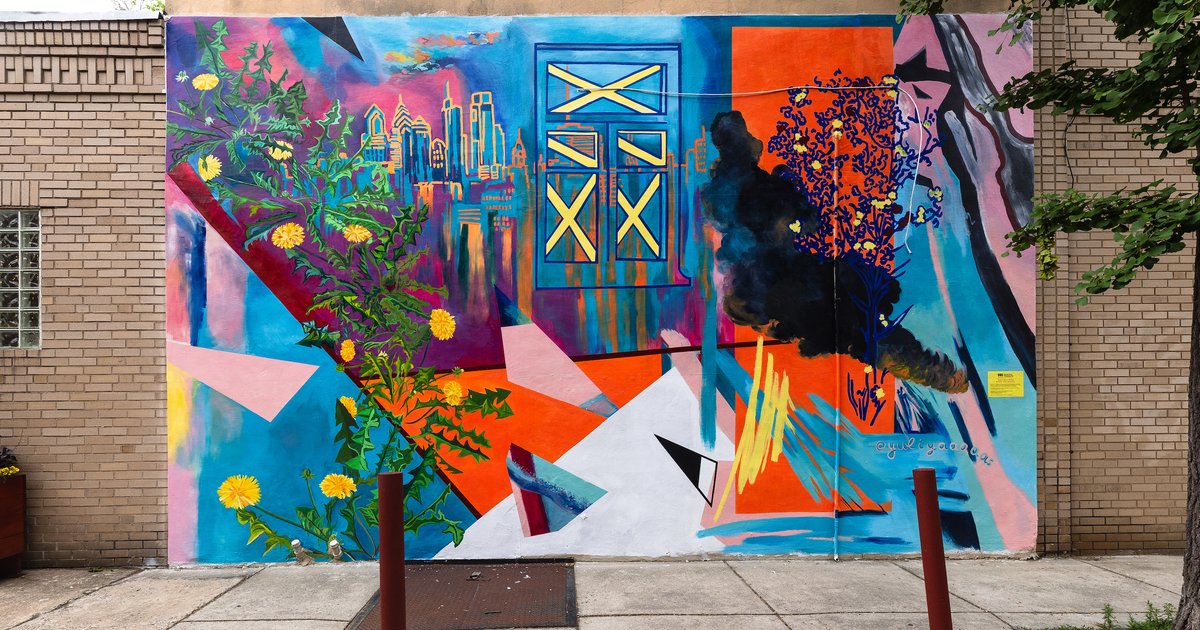 Mural Arts piece sparks social media controversy as residents fight one angry neighbor - Vimarsana News