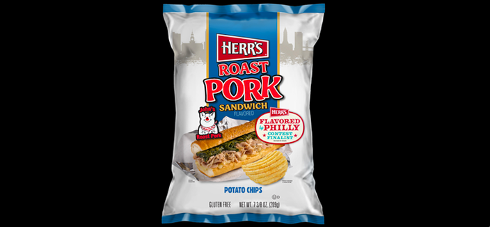 John's Roast Pork Herr's chip