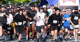 Travis Barker Running