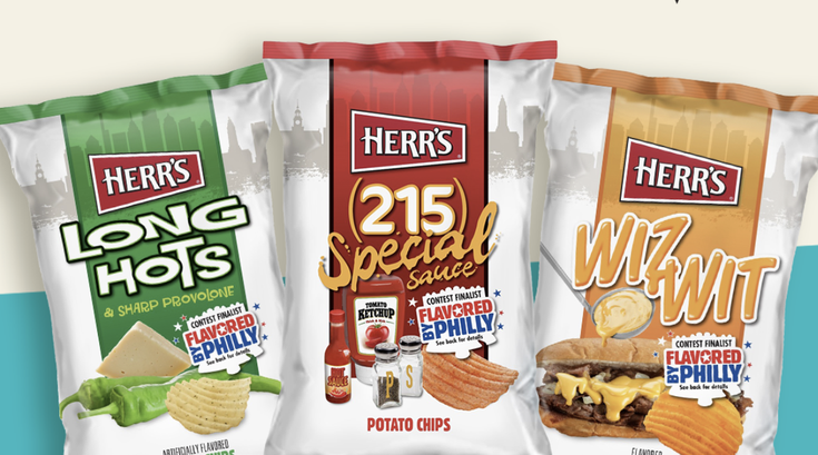 Herrs Philly Flavored Chip