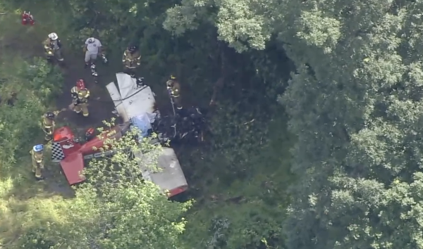 Plane crash Doylestown