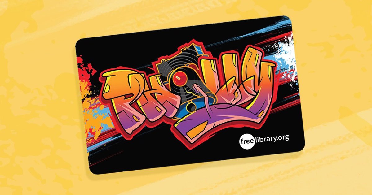 New limited-edition Free Library card celebrates Philly hip-hop culture - Vimarsana News