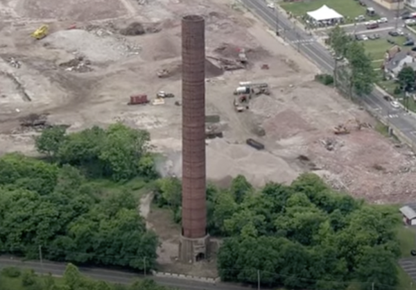 Marcus Hook Smokestack Demolition