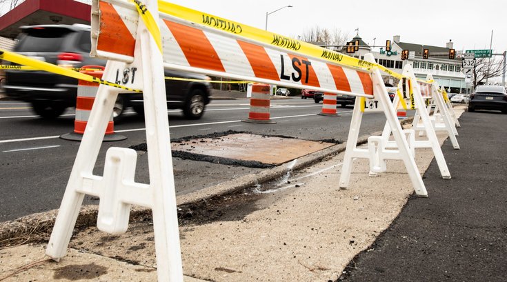 Highway closures Bucks Montgomery