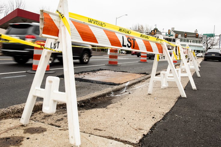 Highway closures Bucks Montgomery
