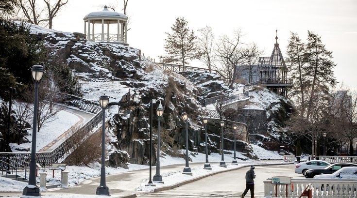 Carroll - Snow on Schuylkill River Trail