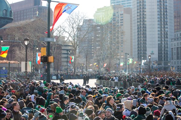Carroll - Eagles Parade