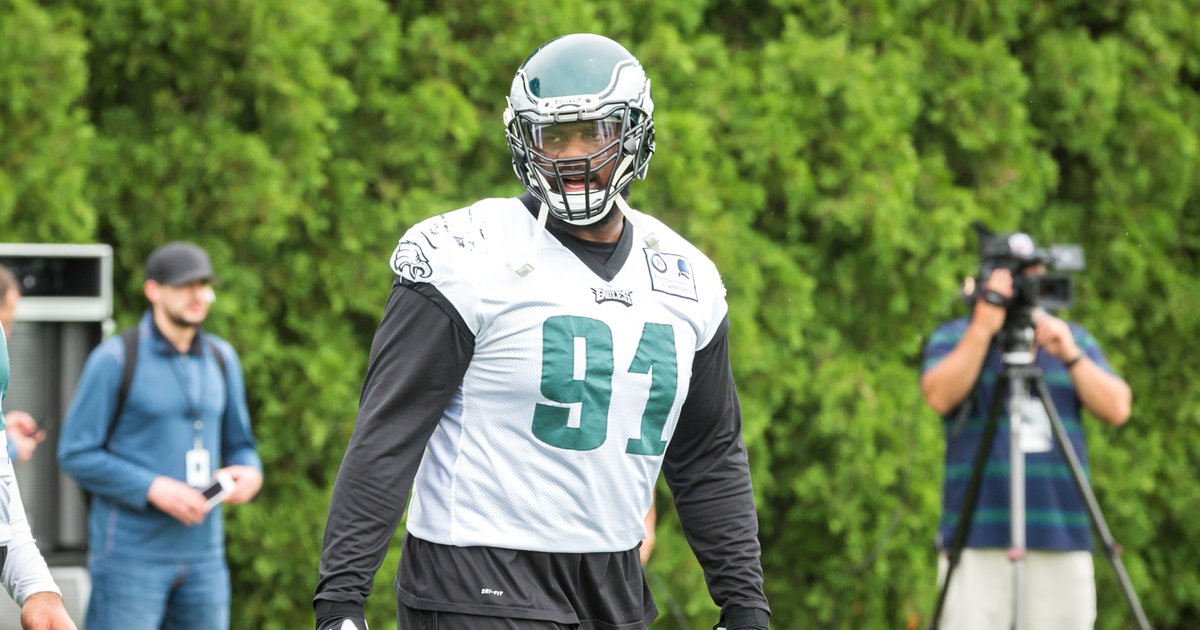 Eagles injury update Fletcher Cox carted off sideline PhillyVoice