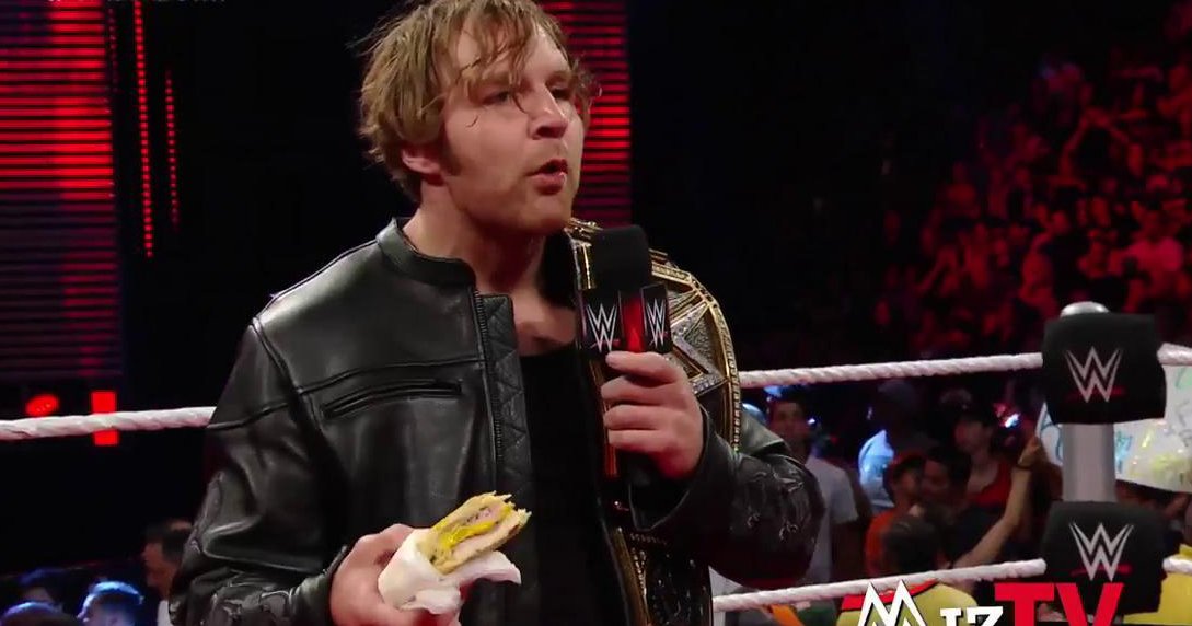 WWE SmackDown rundown Ambrose eats a Cuban, fight with Miz PhillyVoice
