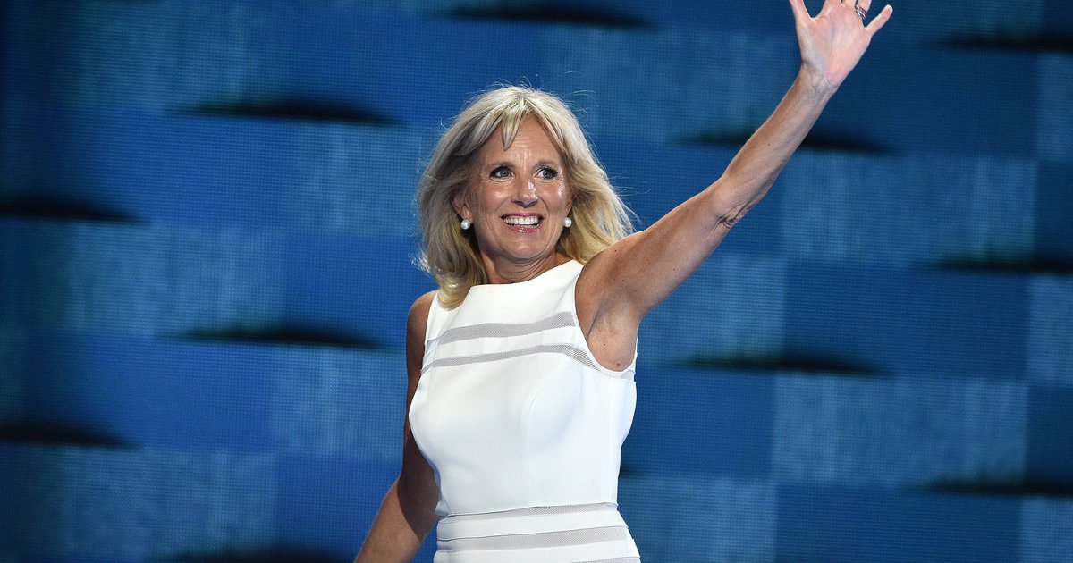 First lady Jill Biden makes appearance before Phillies game