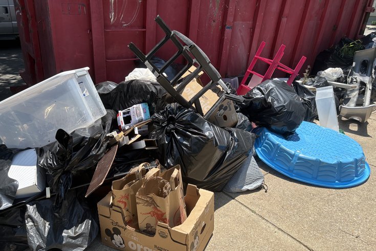 Trash Spruce Street