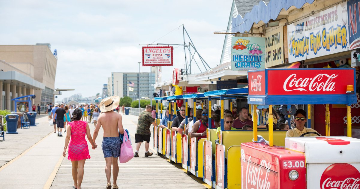 New Jersey allocated 4 million to repair the Wildwood Boardwalk, which