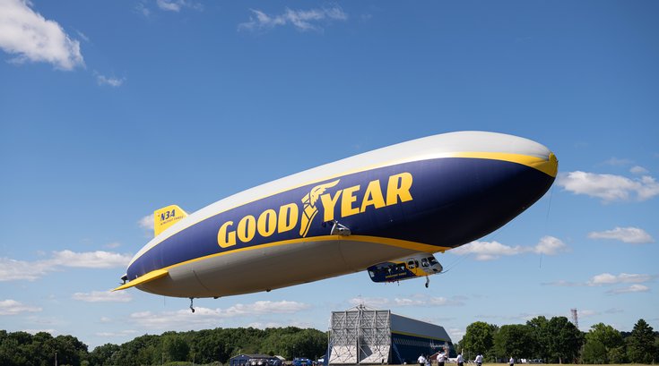 Goodyear blimp Philly