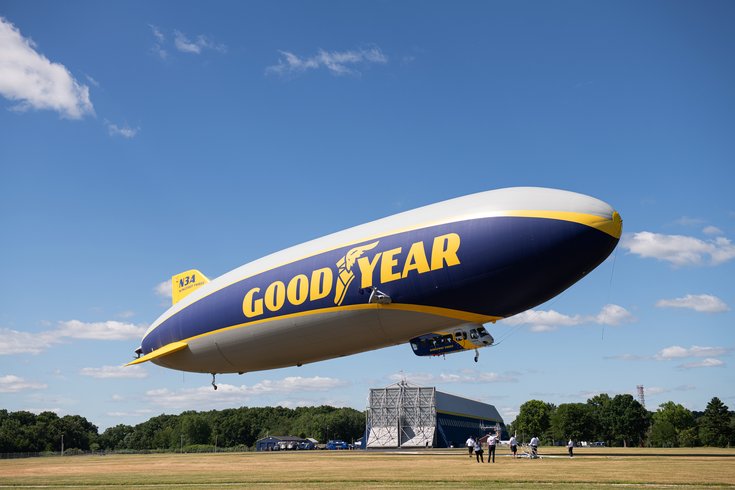 Goodyear blimp Philly