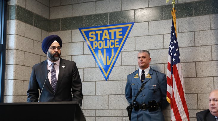 New Jersey police officers