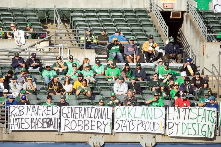 Oakland A's fans