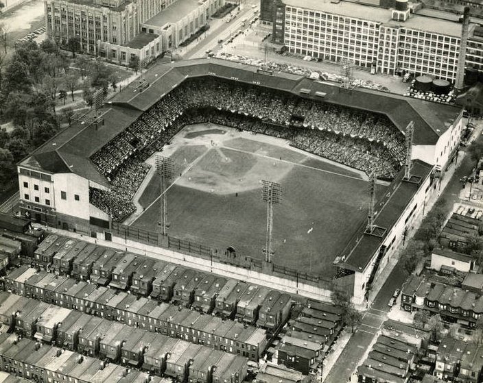 Shibe Park Aerial