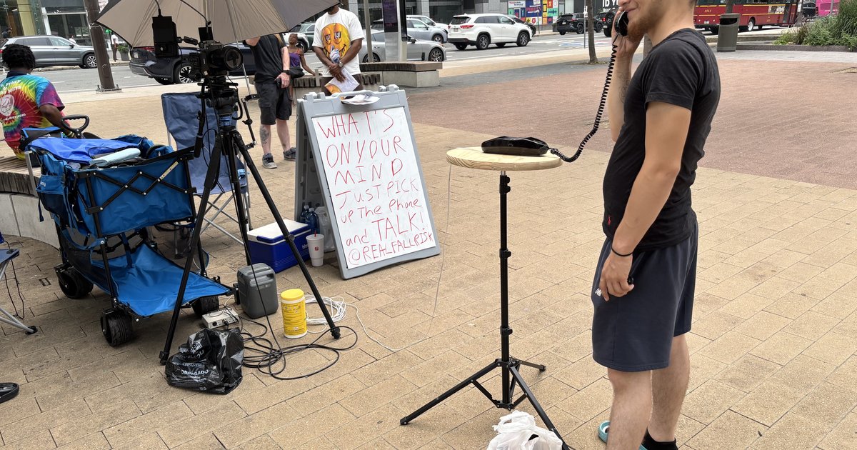 Philly videographer goes viral by asking people to pick up an analog phone and share what's on their minds