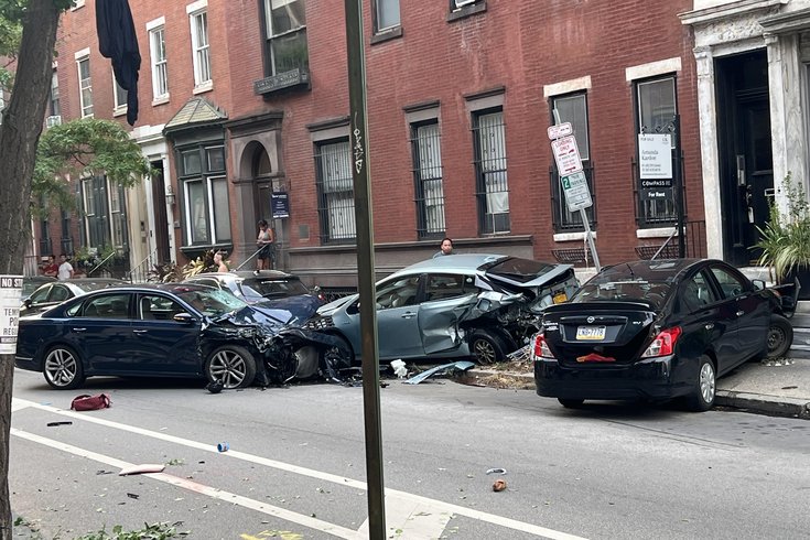 Rittenhouse bike car crash