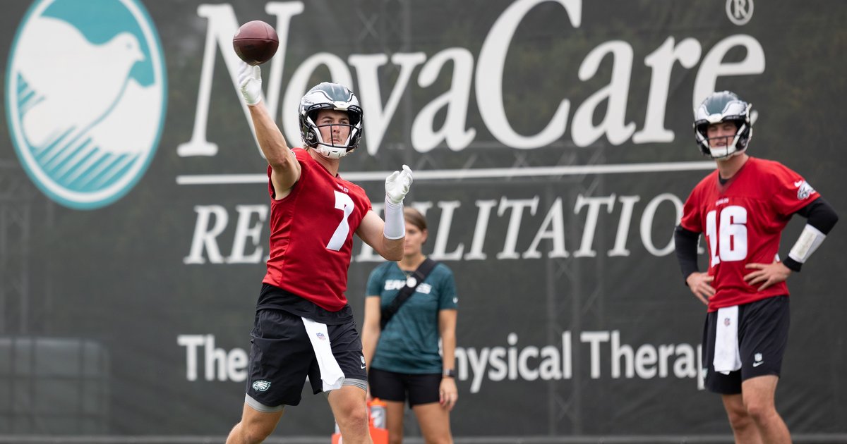 Eagles 2024 training camp training notes, Day 13: Tanner McKee shows again he should be QB2