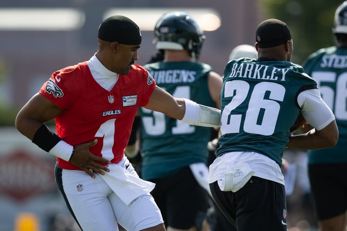 Eagles-training-camp-2026-Jalen-Hurts-Saquon-Barkley
