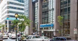 The entrance to IBX