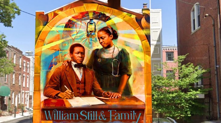 William Still mural