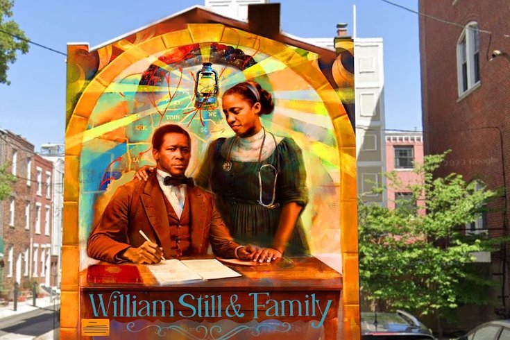 William Still mural