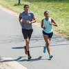 Stock_Carroll - Running on the Schuylkill River Trail in Philadelphia