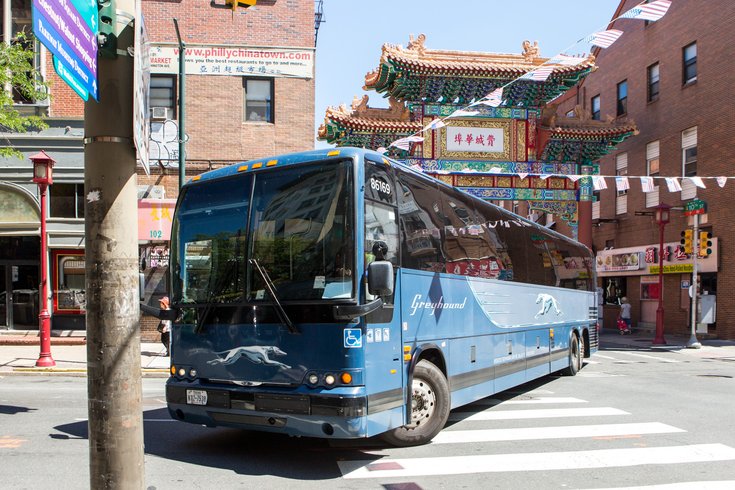 Carroll  - Greyhound Bus in Philadelphia