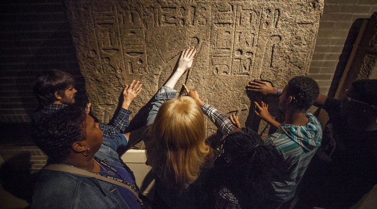 Carroll - Vision Loss Touch Tour