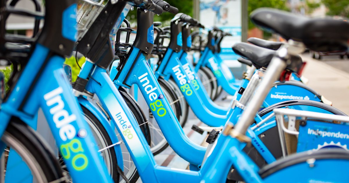 Indego bike share on sale
