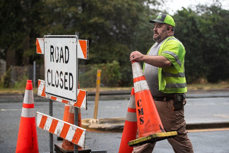 Collings Ave Bridge closed
