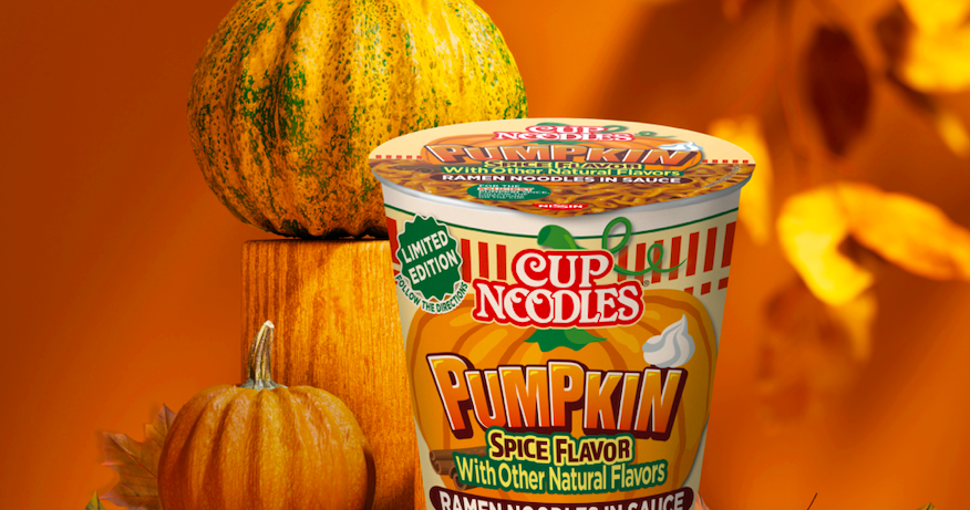 Cup Noodles Pumpkin Spice Flavor Will Arrive in October