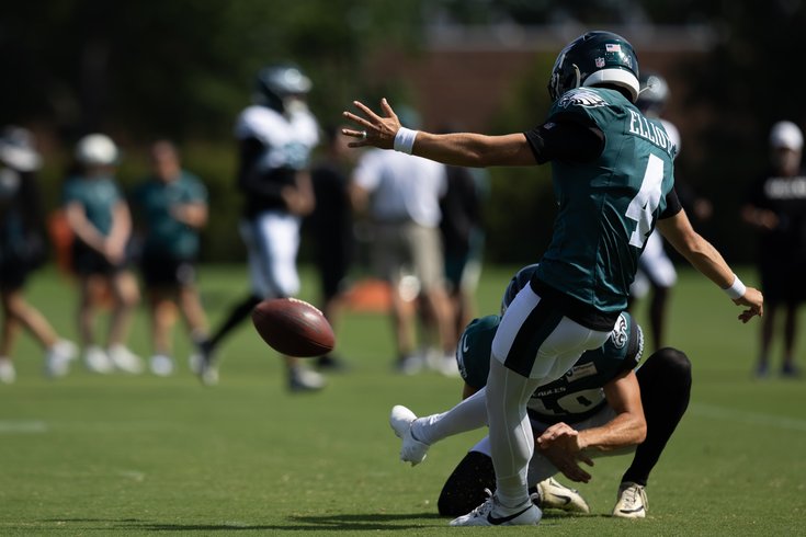 EaglesTrainingCamp-Jake Elliott-2