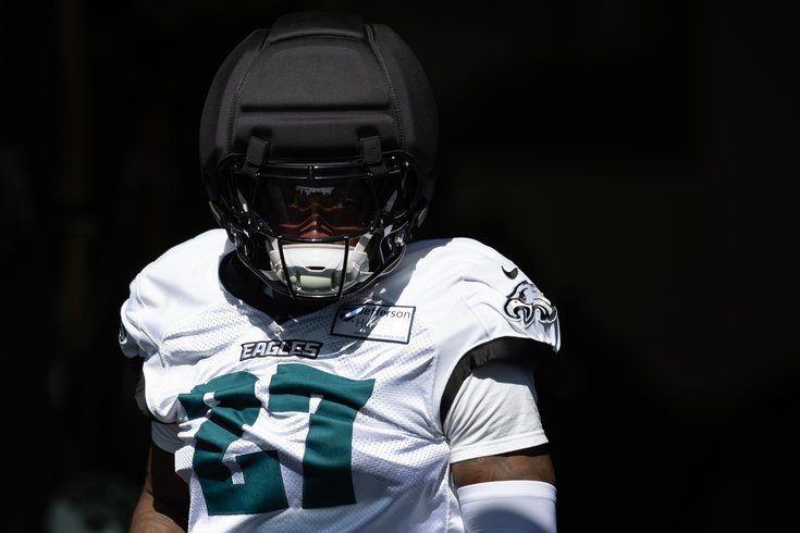 EaglesTrainingCamp-Quinyon Mitchell