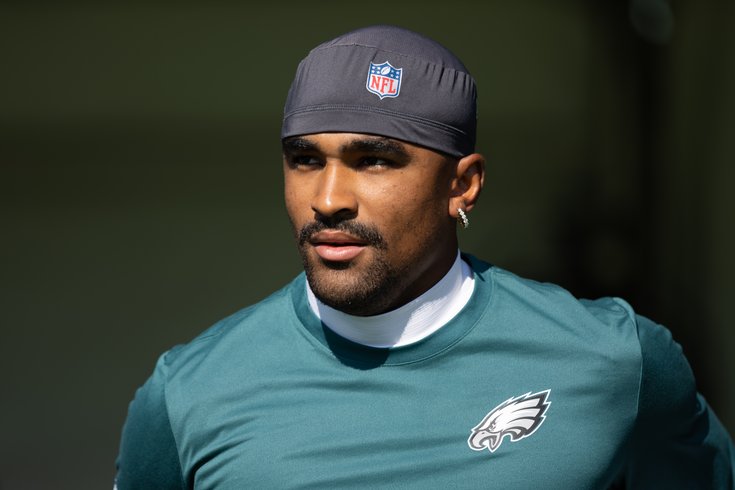 EaglesTrainingCamp-Jalen Hurts-close