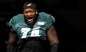 EaglesTrainingCamp-Fred Johnson