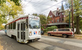 SEPTA trolley closed